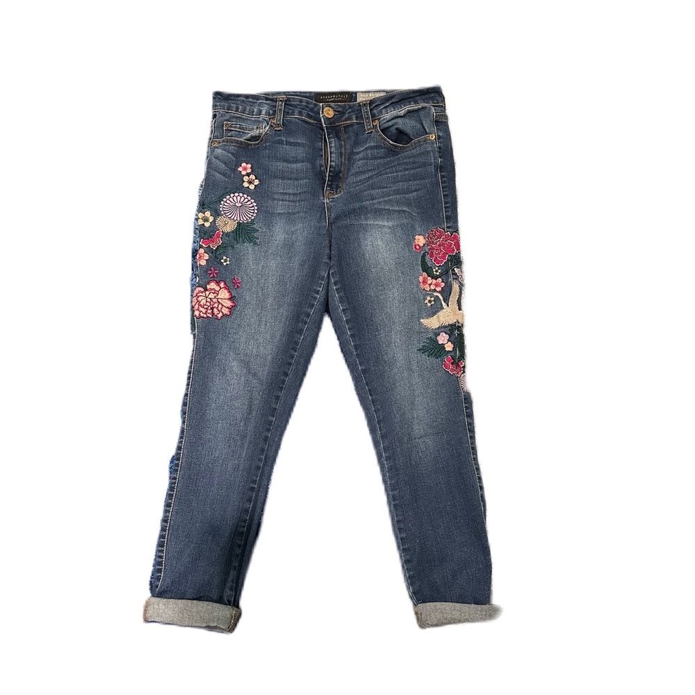 Aeropostale Size 10 Embroidered Jeans